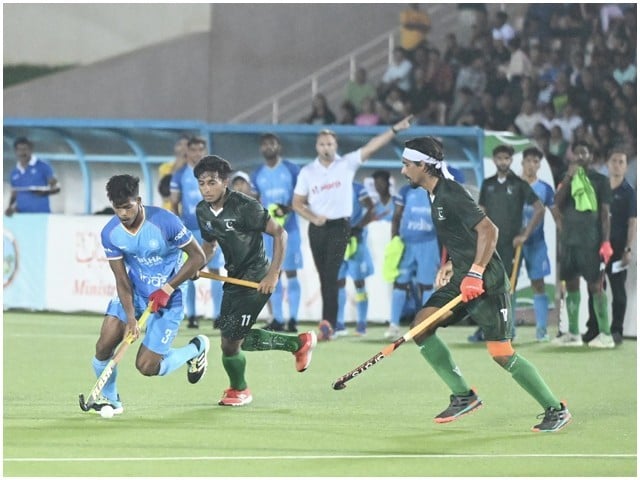 Junior Hockey Asia Cup; The match between Pakistan and India is tied with 1-1 goals