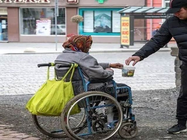A beggar pretending to be disabled turned out to be the owner of crores of rupees and buildings